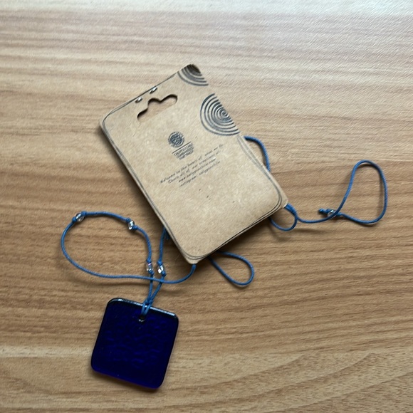 Calypso Cobalt Glass Tree Pendant Necklace NWT - Picture 6 of 11